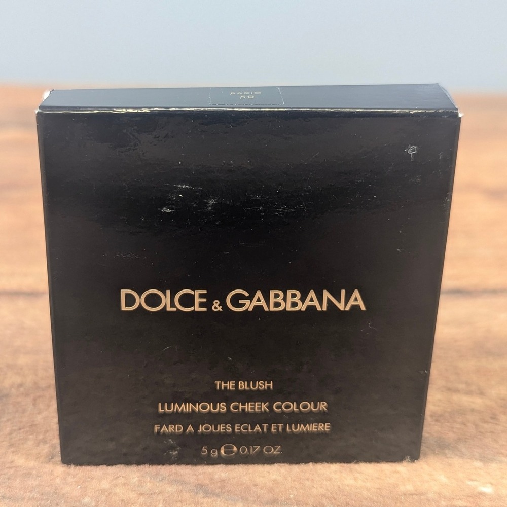 Dolce & Gabbana‎ The Blush Luminous Cheek Colour Bacio 50 Makeup